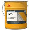 SikaBond-T25 is a one-component, low-VOC, low odor, moisture cured polyurethane adhesive for full surface bonding of wood flooring. SikaBond-T25 will tenaciously bond wood to most surfaces, including concrete, plywood, and leveling and patch underlayments that have been properly prepared.