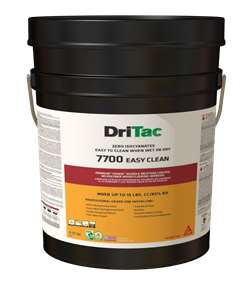 DriTac 7700 Easy Clean is a single-component, premium sound and moisture control modified-silane polymer wood flooring adhesive. Easy Clean is extremely easy to clean off the surface of hardwood flooring wet or dry. This multiple solution product meets and/or exceeds all IIC and STC building code requirements for sound reduction.