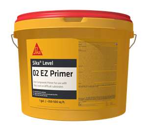 Special acrylic primer for use on sound, smooth and non-porous substrates in interior areas. Applied prior to the use of Sika Level products on epoxy, ceramic tiles, old vinyl, linoleum and rubber coverings.