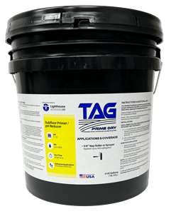 TAG PRIME DRY is engineered for reducing concrete surface pH, surface porosity and to enhance adhesive bond performance. TAG PRIME DRY is solvent free and dries quickly. Resulting in a quick return to service for remodel and new construction.