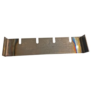 Special U-Shaped Blade for Cario Silent Floor Stripper. Used for simultaneous stripping and cutting of floorcoverings like carpet and sheet goods. Top cutting edge for hard substrates, like concrete.