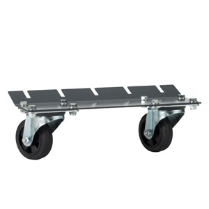 The transport dolly protects your machine by keeping the stirking mechanism elevated and away form the gorund during transportation. Fits Turbo II and Extro-Strippers.