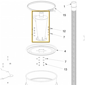 Wolff Cyclone Pre-Separator Conductive