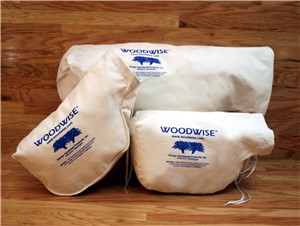 Premium products simply work better and last longer. Our Dust Collection Bags are the highest quality you can get. We use only 12-ounce brushed denim for maximum durability. All sewn edges are finished for added strength and to prevent raveling. Mouths open wide for easy emptying. Hemmed drawstrings ensure complete closure.