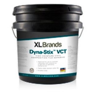 Dyna-Stix VCT is a solvent-free, water-based adhesive that dries translucent. Tiles may be laid into the adhesive for an extended period of time after drying. Aggressive tack permits installers to work off tiles. This low-odor adhesive can be used in occupied environments such as hospital, schools, nursing homes, hospitality and food preparation centers.